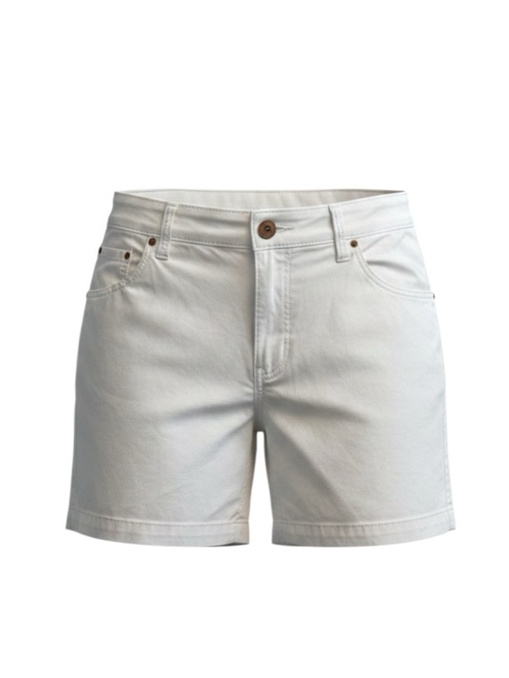 Old Navy Women's Classic White Cotton Shorts